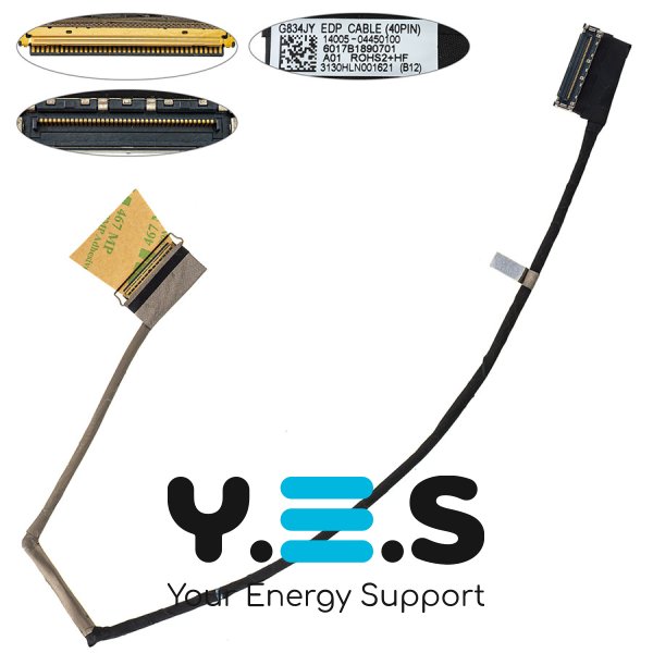 Шлейф матриці для ноутбука Asus G834JY, G834JZ 40pin 0.5мм (14005-04450100)