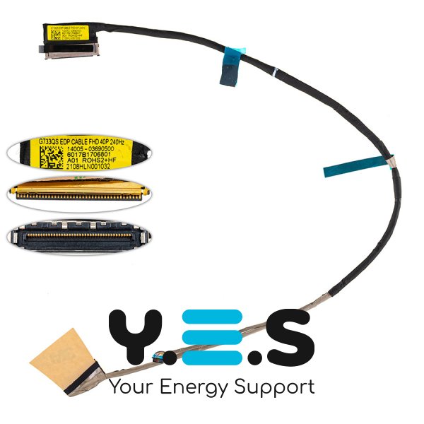 Шлейф матриці для ноутбука Asus G733QS/G733QY/G733Q, 240Hz, 40pin 0.5 (6017B1706801)