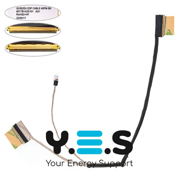 Шлейф матриці ноутбука Asus GU502DU, GA502I, GU502DL 40-pin 0.5 (6017B1425101)