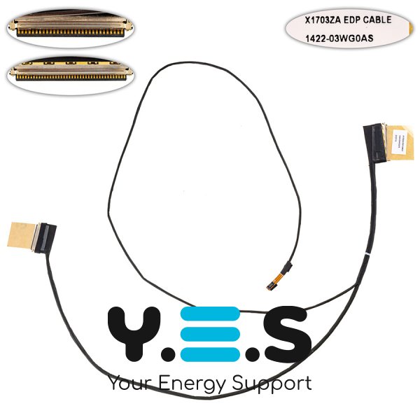 Шлейф матриці для ноутбука Asus X1703ZA, X1703, 30pin 0.5 (1422-03WG0AS)