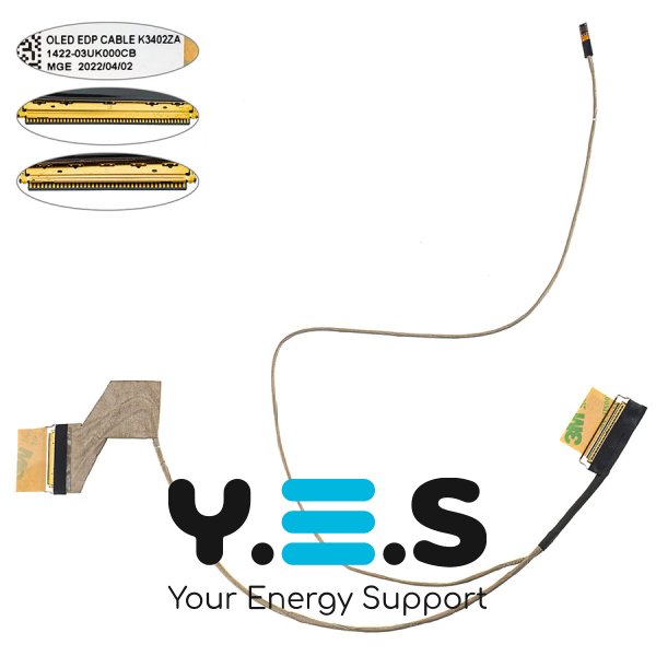 Шлейф матриці для ноутбука Asus K3402Z/K3402V/M3402/X3402 OLED 40pin 0.5 (1422-03UK000CB)