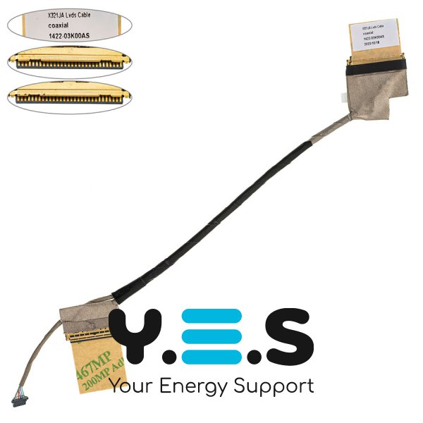 Шлейф матриці для ноутбука Asus X321JA, 30 pin 0.5 мм (1422-03K00AS)