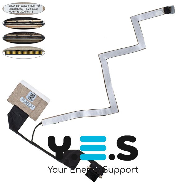 Шлейф матриці для ноутбука Dell 7320S, E7320 30pin 0.4мм FHD DC02C00QR00