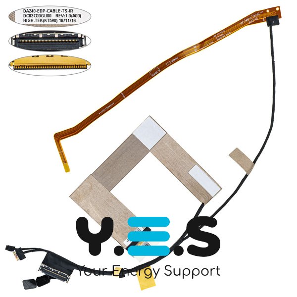 Шлейф матриці для ноутбука Dell 7490/E7490 40pin 0.5 IR (DC02C00GU00)