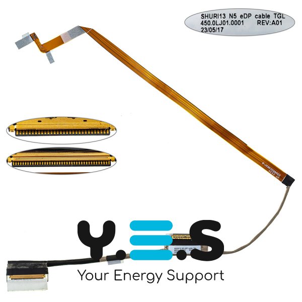 Шлейф матриці для ноутбука Dell 5301/V5301, 30 pin 0.5, 450.0LJ01.0021