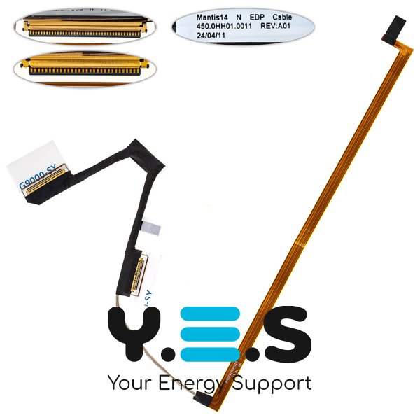 Шлейф матриці для ноутбука Dell 5490, 5498 30pin 0.5 (450.0HH01.0011)