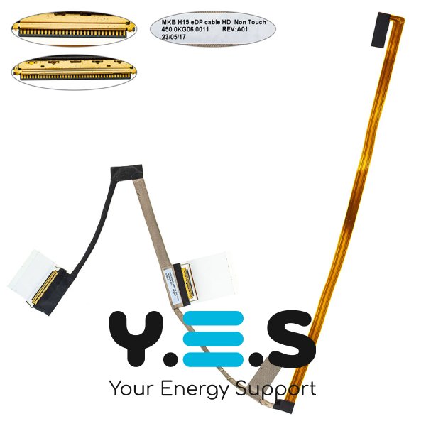 Шлейф матриці для ноутбука DELL 7500, 7501, 30 pin 0.5 HD (450.0KG06.0011)