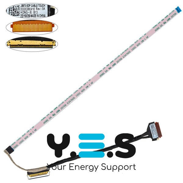 Шлейф матриці для ноутбука Lenovo IdeaPad 15IJL7, JS570 40pin 0.4 (DC02C00UV10)