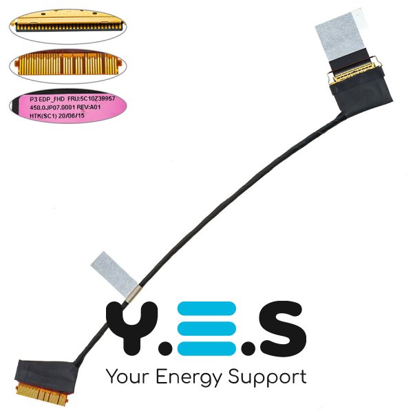Шлейф матриці Lenovo ThinkPad X1, Extreme P1 Gen для LED (450.0jp07.0001)