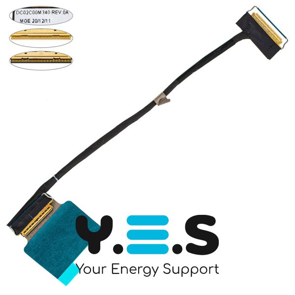 Шлейф матриці ноутбука Lenovo T15S P15S Gen2 40pin 0.4мм (DC02C00M340)