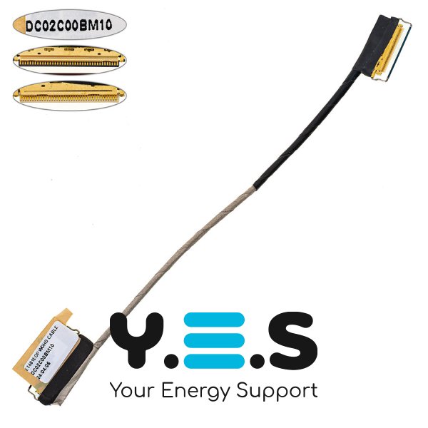 Шлейф матриці для ноутбука Lenovo T480S, HD 40pin 0.4мм (DC02C00BM10)