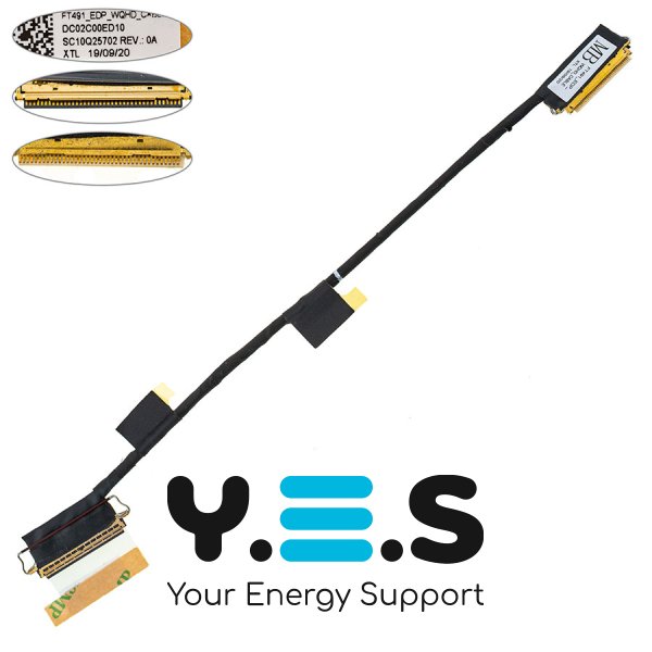 Шлейф матриці Lenovo T490S,T495S,T14S 40pin 0.5мм HD (DC02C00ED10)