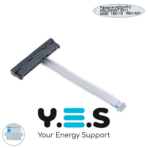 Шлейф HDD для ноутбука HP 14-dh, 14m-dh, TPN-C131, 450.0GG07.0011