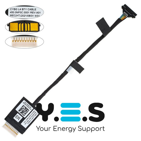 Шлейф підключення акумулятора для Dell 3420, 3520, E3420, E3520 450.0NF0C.0001/0011