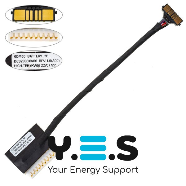 Шлейф підключення акумулятора для Dell 3510/3515/3511/3520 DC02003XV00