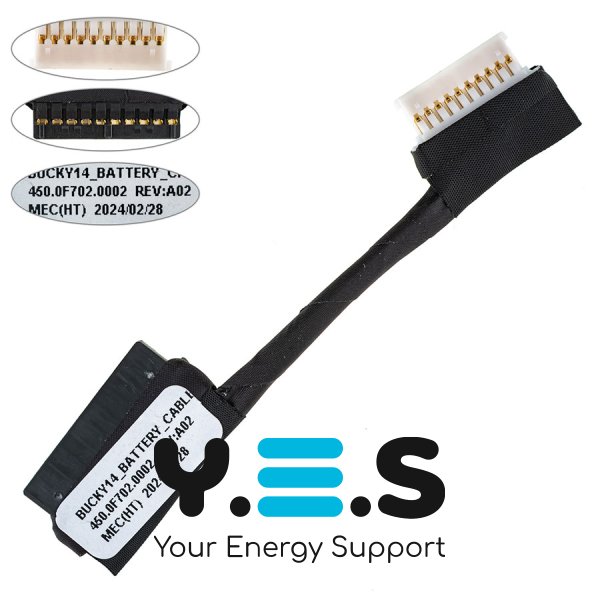 Шлейф підключення акумулятора для Dell Inspiron 5480/5488/5485, 450.0F702.002