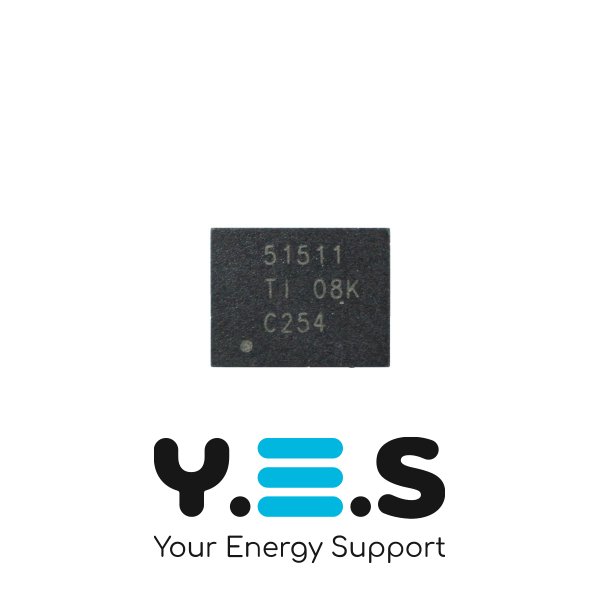 Мікросхема живлення Texas Instruments TPS51511TI TPS51511RHLR QFN-20 для ноутбука