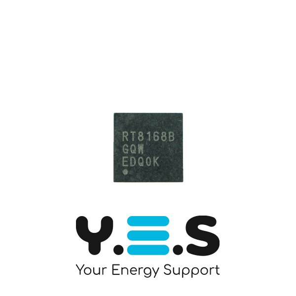 Мікросхема живлення Richtek RT8168BGQW, корпус WQFN-40L 5x5, для ноутбука