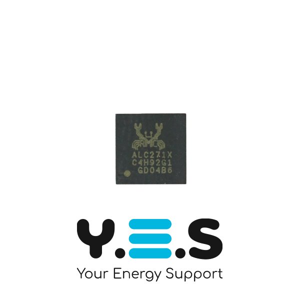 Аудіокодек Realtek ALC271X, мікросхема 6×6 для звукової карти ноутбука