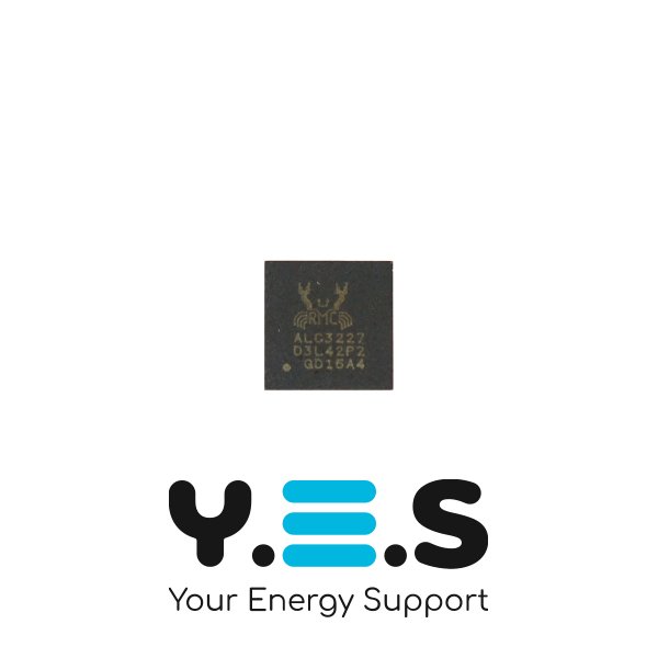 Аудіокодек Realtek ALC3227, мікросхема для ноутбука, QFN48 6×6 мм