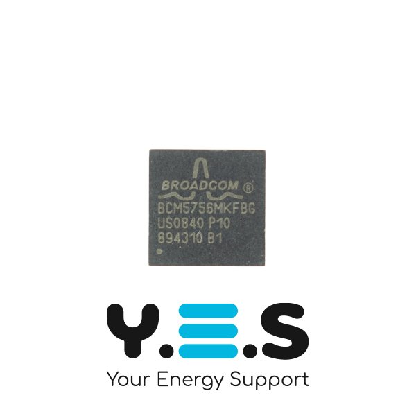 Мікросхема мережевого контролера Broadcom BCM5756MKFBG для ноутбука