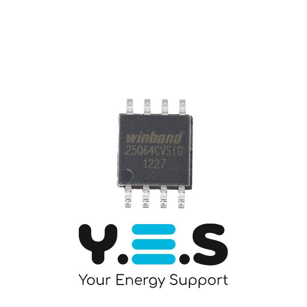 Мікросхема BIOS Winbond W25Q64CVSIG (SPI Flash 64Mbit) для ноутбука