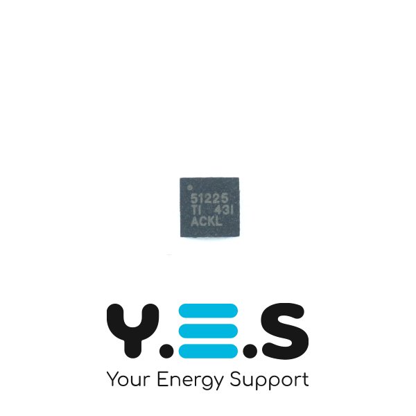 Мікросхема живлення TI TPS51225 (51225TI) QFN-20 для ноутбука Original