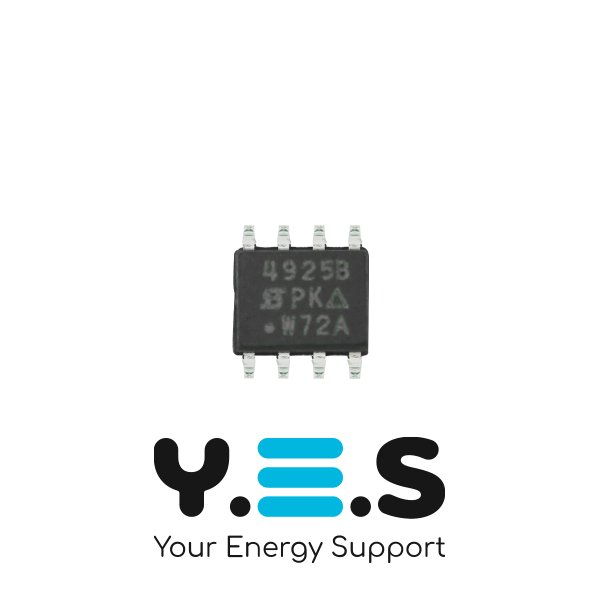 Мікросхема MOSFET Vishay Siliconix SI4925BDY, корпус SO-8, для ноутбука