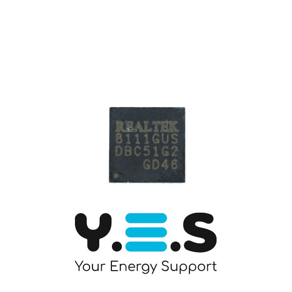 Мікросхема мережевого контролера Realtek RTL8111GUS, корпус QFN-32, для ноутбука