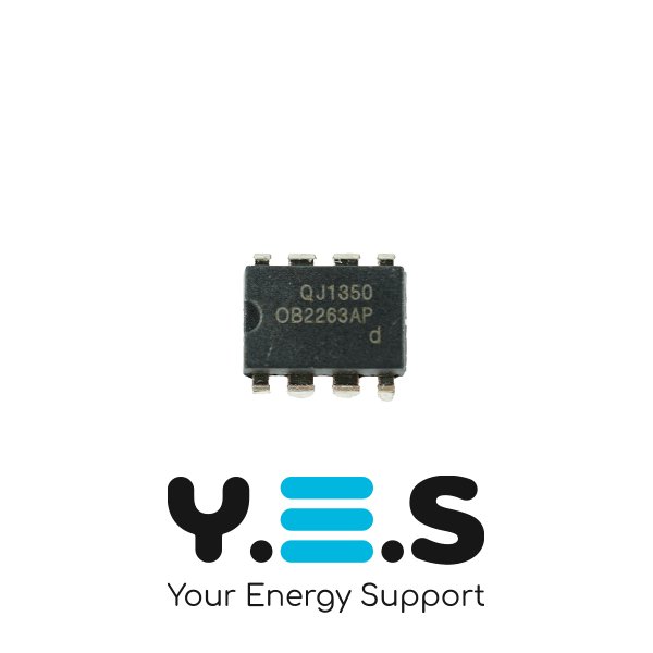 Мікросхема OB2263AP DIP-8, ШІМ-контролер 10–30V, 65 кГц