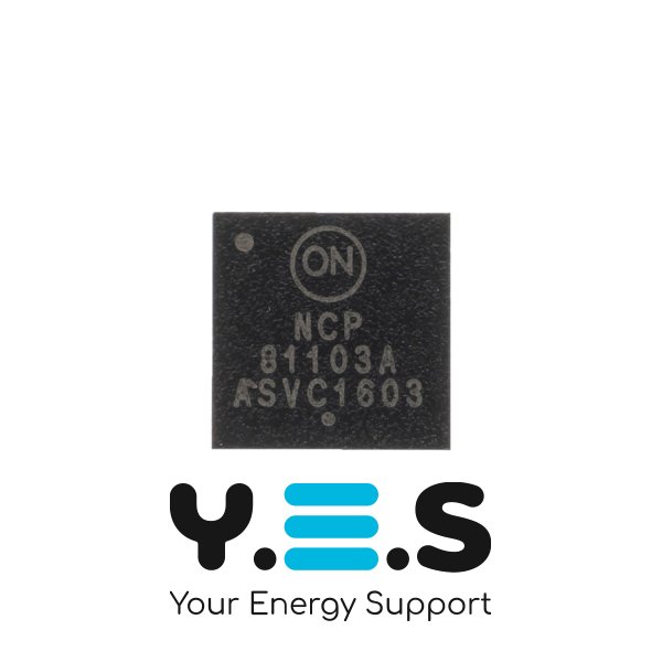 Контролер живлення ON Semiconductor NCP81103A, мікросхема для ноутбука