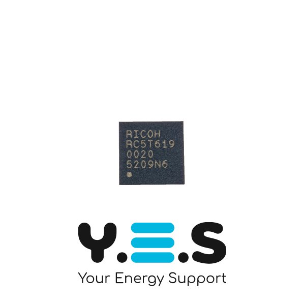 Мікросхема RC5T619 (квадратна) контролер живлення для ноутбука