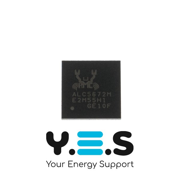 Мікросхема Realtek ALC5672, аудіокодек (звукова карта) для ноутбука