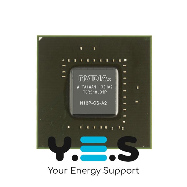 Уцінка: відеочип NVIDIA N13P-GS-A2 GeForce GT640M для ноутбука, без шариків, мікроскол