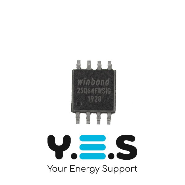 Мікросхема пам’яті Winbond W25Q64FWSIG (SOIC-8) для ноутбука