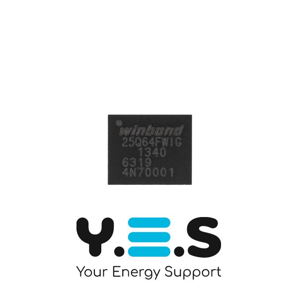 Мікросхема флеш-пам’яті Winbond W25Q64FWIG для ноутбука
