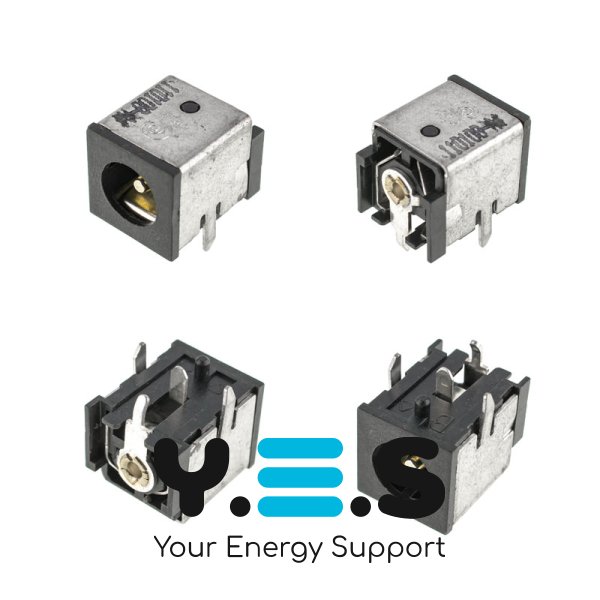 Роз’єм живлення PJ011 2.5мм для Acer TravelMate 1510/Compaq R3000/HP ZD7000/Gateway M210/IBM 380/Toshiba A70