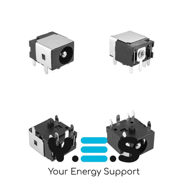 Роз’єм живлення PJ016 2.5мм для Acer Aspire 1350/Asus A2500H/Dell Inspiron B130/Toshiba Satellite 1135/Packard Bell C3205