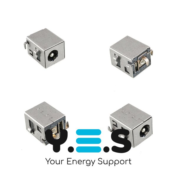 Розʼєм живлення PJ017 1.65 мм для ноутбуків Compaq V4407, HP DV4000