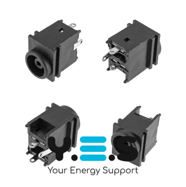 Роз’єм живлення PJ036 для Sony VGN-BZ560/BZ561/C150PB, 3-pin
