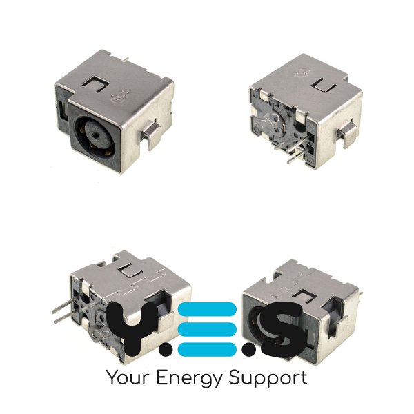 Розʼєм живлення PJ058 для Compaq, HP з вушками