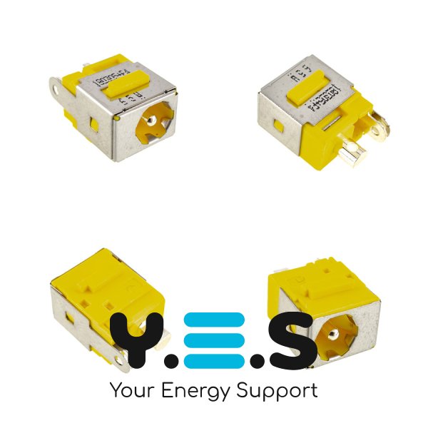 Розʼєм живлення PJ064 1.65 мм для Acer, Dell, eMachines, Packard Bell