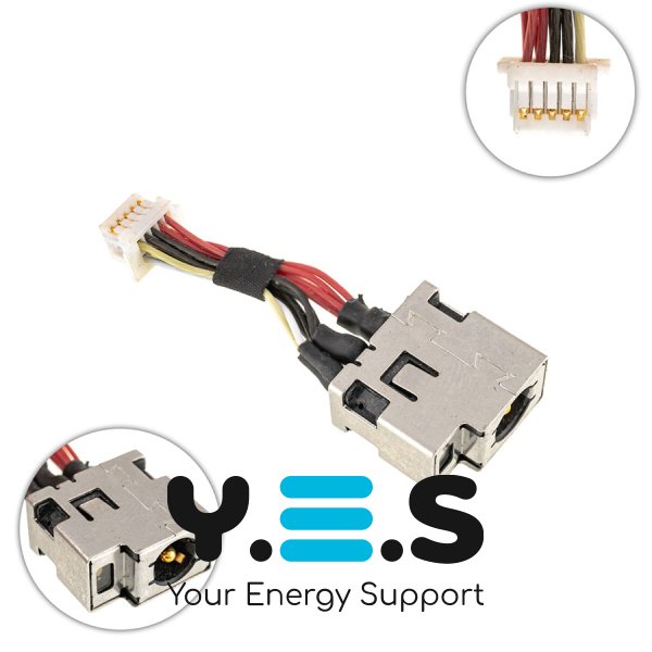 Розʼєм живлення PJ568 для HP Mini 310 з кабелем