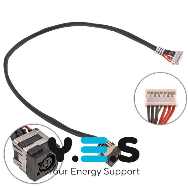 Роз’єм живлення PJ562 для DELL E6400 з кабелем