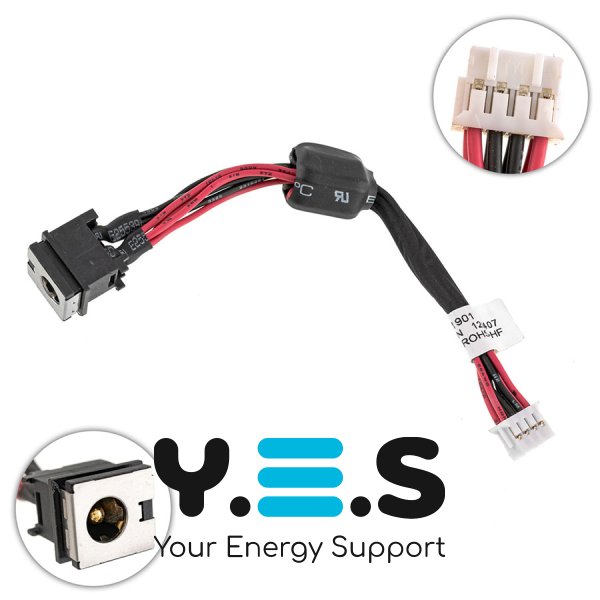 Розʼєм живлення PJ561 для Toshiba LX835 з кабелем