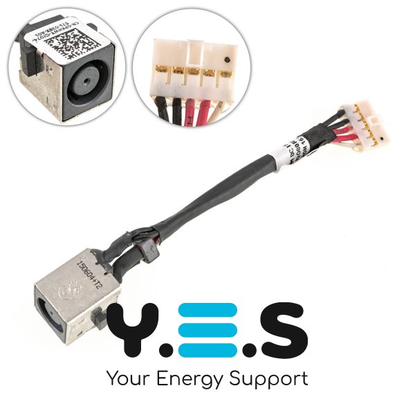 Роз’єм живлення PJ555 для Dell E6230 з кабелем