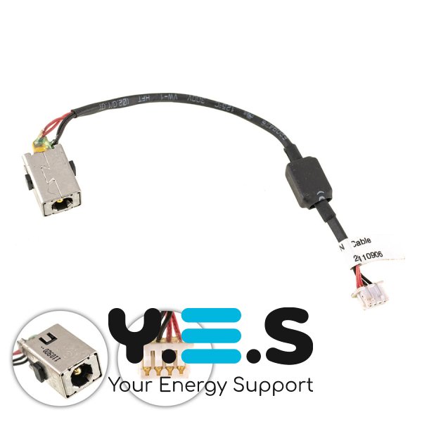 Роз’єм живлення PJ551 для HP MINI 210 з кабелем