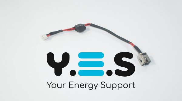 Розʼєм живлення PJ541 для ASUS A53, K53, X53 з кабелем