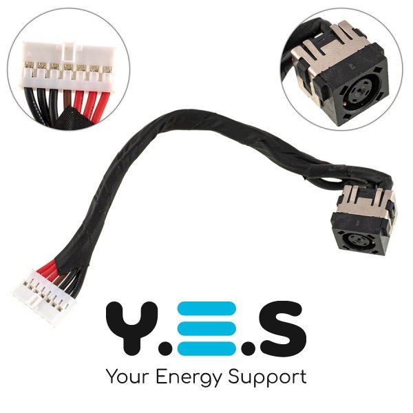 Розʼєм живлення PJ540 для DELL 3421 з кабелем