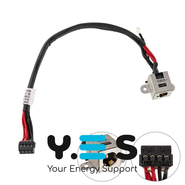 Розʼєм живлення PJ538 для Lenovo C430 з кабелем